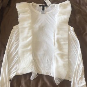 Aston Tee with tulle ruffles